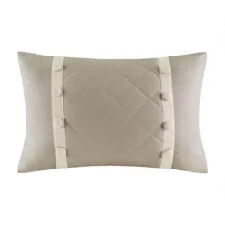 Madison Park Levine 4-piece Tailored Bedspread Set With Throw Pillow 15 Madison Park Levine 4-piece Tailored Bedspread Set With Throw Pillow -Bedding Shop 12999819 CC ALT6