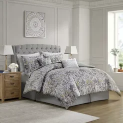 Harbor House Hallie Cotton Comforter Set With Throw Pillows -Bedding Shop 17201083 CC ALT7