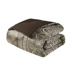 Madison Park Essentials Alexine Jacquard Comforter Set With Bed Sheets And Throw Pillows -Bedding Shop 17814885 CC ALT10