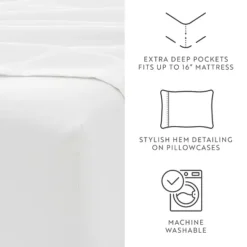 Home Collection Premium Ultra Soft Sheet Set Or Pillowcases -Bedding Shop 18320137 CC ALT4