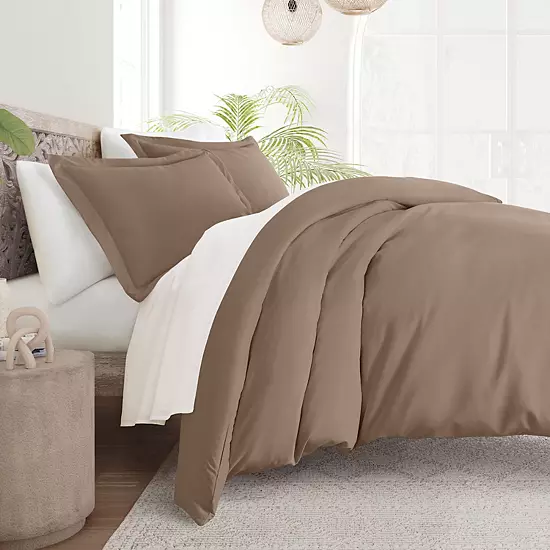 Home Collection Premium Ultra Soft Duvet Cover Set 3 Home Collection Premium Ultra Soft Duvet Cover Set - Image 3