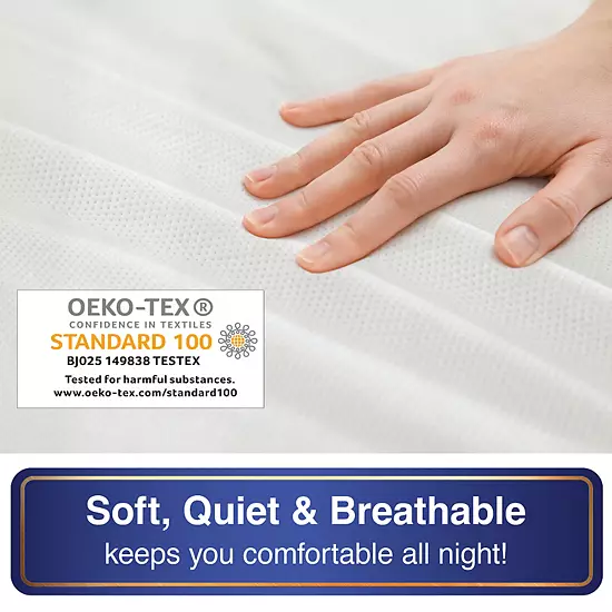 All-In-One Bed Zippered Mattress Cover With Bug Blocker 7 All-In-One Bed Zippered Mattress Cover With Bug Blocker - Image 7