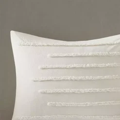 Intelligent Design Camden 3-piece Cotton Chenille Striped Duvet Cover Set With Shams -Bedding Shop 20137508 CC ALT6