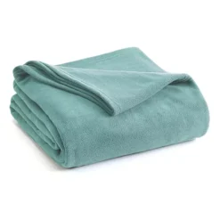 Vellux Fleece Blanket -Bedding Shop 2030874 Light Blue 1