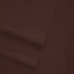 Tribeca Living Flannel Deep-Pocket Sheet Set -Bedding Shop 2035880 Chocolate