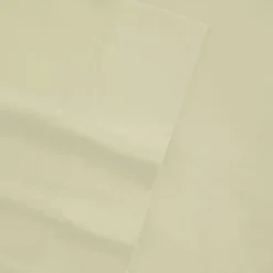 Tribeca Living Flannel Deep-Pocket Sheet Set -Bedding Shop 2035880 Ivory