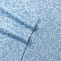 Micro Flannel® Sheet Set With Pillowcases -Bedding Shop 2036286 Traditions Bluebell