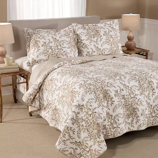 Laura Ashley Bedford Floral Quilt Set 3 Laura Ashley Bedford Floral Quilt Set - Image 3