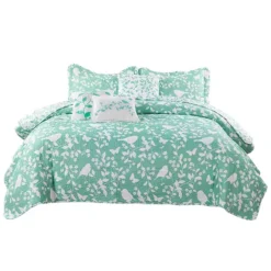 Serenta Birdsong 6-Piece Coverlet And Sham Set -Bedding Shop 20423981 CC ALT5