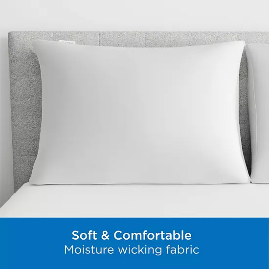 Allerease Maximum Bedbug & Allergy Protection Pillow Protector 5 Allerease Maximum Bedbug & Allergy Protection Pillow Protector - Image 5