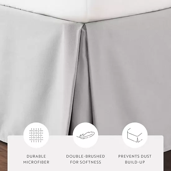 Home Collection Premium Pleated Bed Skirt 5 Home Collection Premium Pleated Bed Skirt - Image 5