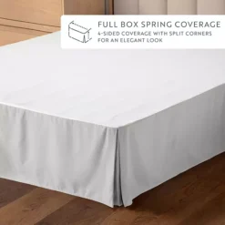 Home Collection Premium Pleated Bed Skirt 25 Home Collection Premium Pleated Bed Skirt -Bedding Shop 22180222 CC ALT4