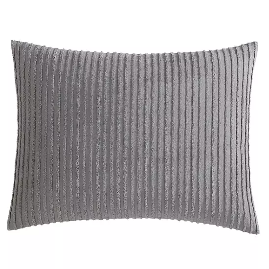 Beatrice Home Fashions Channel Chenille Bedspread Or Sham 5 Beatrice Home Fashions Channel Chenille Bedspread Or Sham - Image 5