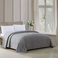 Beatrice Home Fashions Channel Chenille Bedspread Or Sham 21 Beatrice Home Fashions Channel Chenille Bedspread Or Sham -Bedding Shop 2277437 Gray
