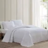 Beatrice Home Fashions Channel Chenille Bedspread Or Sham