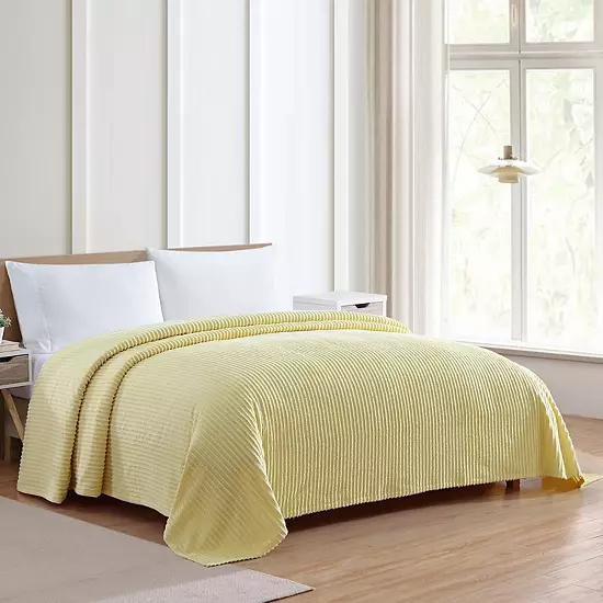 Beatrice Home Fashions Channel Chenille Bedspread Or Sham 8 Beatrice Home Fashions Channel Chenille Bedspread Or Sham - Image 8