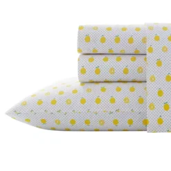 Poppy & Fritz Percale Sheet Set -Bedding Shop 2500436 Lemons