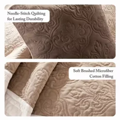 Madison Park Danville 7-piece Quilt Set With Shams And Throw Pillows -Bedding Shop 2507880 CC ALT3