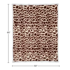 Fleece Sherpa Blanket Throw -Bedding Shop 2536590 ALT99