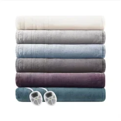 Serta® Plush Heated Electric Bed Blanket -Bedding Shop 26243875 CC ALT5