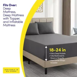 Sweet Home Collection 1500 Supreme Collection Extra Deep Pocket Sheet Set With Pillowcases -Bedding Shop 26406914 CC ALT3