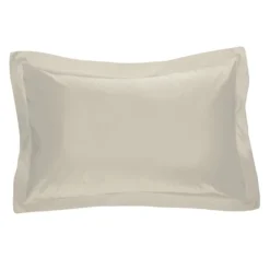 Tailored Poplin Sham -Bedding Shop 2650685 Ivory 1