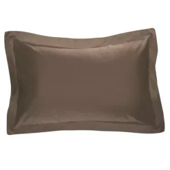 Tailored Poplin Sham -Bedding Shop 2650685 Mocha