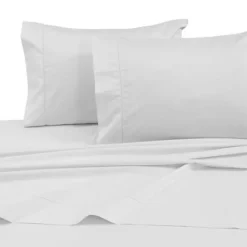 Tribeca Living Sateen 750 Thread Count Cotton Extra Deep Pocket Sheet Set -Bedding Shop 2651863 ALT2