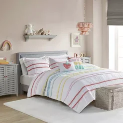 Intelligent Design Mackenzie Cotton Comforter Set With Throw Pillows -Bedding Shop 27507682 CC ALT8