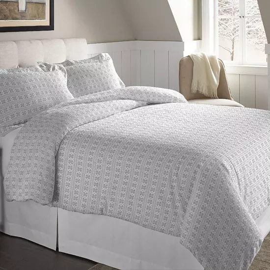 Pointehaven Flannel Duvet Cover Set 11 Pointehaven Flannel Duvet Cover Set - Image 11