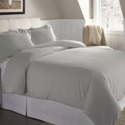 Pointehaven Flannel Duvet Cover Set 26 Pointehaven Flannel Duvet Cover Set -Bedding Shop 2779634 Gray
