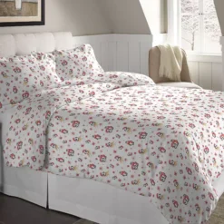 Pointehaven Flannel Duvet Cover Set 19 Pointehaven Flannel Duvet Cover Set -Bedding Shop 2779634 Penguins
