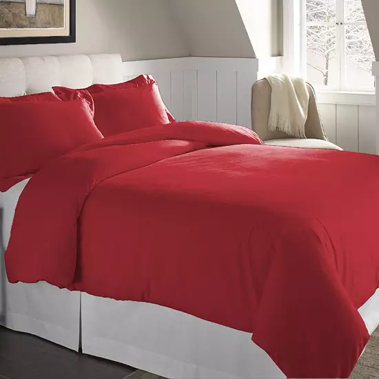 Pointehaven Flannel Duvet Cover Set 14 Pointehaven Flannel Duvet Cover Set - Image 14