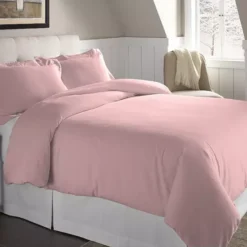 Pointehaven Flannel Duvet Cover Set 18 Pointehaven Flannel Duvet Cover Set -Bedding Shop 2779634 Rose Quartz