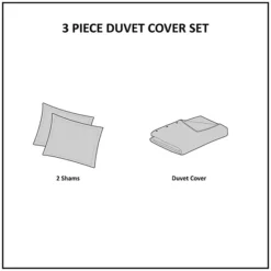 Madison Park Blakely Oversized Duvet Cover Set With Shams -Bedding Shop 27997217 CC ALT9