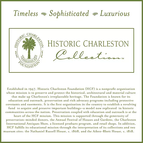 Historic Charleston Charles Matelassé Euro Sham 2 Historic Charleston Charles Matelassé Euro Sham - Image 2