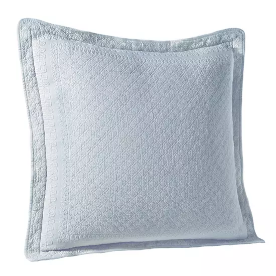 Historic Charleston Charles Matelassé Euro Sham 5 Historic Charleston Charles Matelassé Euro Sham - Image 5