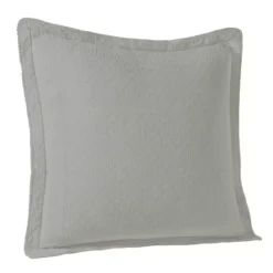 Historic Charleston Charles Matelassé Euro Sham 13 Historic Charleston Charles Matelassé Euro Sham -Bedding Shop 2805135 Gray