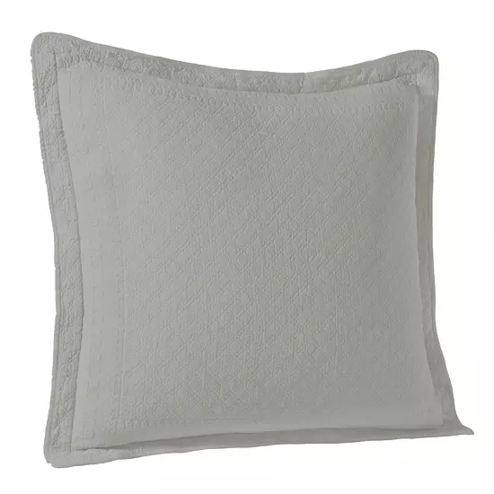 Historic Charleston Charles Matelassé Euro Sham 6 Historic Charleston Charles Matelassé Euro Sham - Image 6