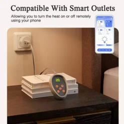 Beautyrest Cotton Deep Pocket Heated Mattress Pad -Bedding Shop 29812792 CC ALT5