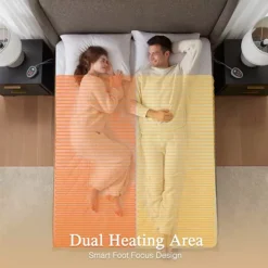 Beautyrest Cotton Deep Pocket Heated Mattress Pad -Bedding Shop 29812792 CC ALT7