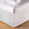 C&F Home White Tailored Bedskirt