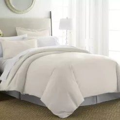 Pointehaven 525 Thread Count Duvet Cover Set -Bedding Shop 3340357 Pearl