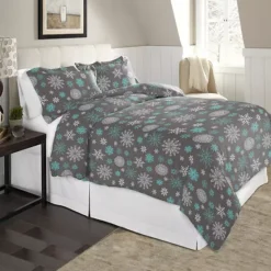 Celeste Home Flannel Duvet Cover Set 11 Celeste Home Flannel Duvet Cover Set -Bedding Shop 3340369 Snow Gray