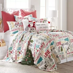 Levtex Home Santa Claus Lane Quilt Set With Shams