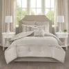 510 Design Lynda Embroidered 8-piece Comforter Set With Throw Pillows