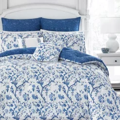 Laura Ashley Laura Ashley 3-Piece Elise King Duvet Cover Set -Bedding Shop 3446065 ALT2