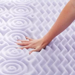 Lucid Dream Collection 2-in. Zoned Lavender Memory Foam Mattress Topper -Bedding Shop 3460768 ALT2