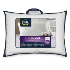 Serta® Luxury Knit Pillow -Bedding Shop 3602141 ALT4