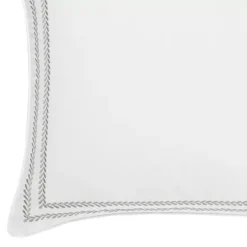 Laura Ashley Laura Ashley Stitched Vine European Sham Pair 5 Laura Ashley Laura Ashley Stitched Vine European Sham Pair -Bedding Shop 3613793 ALT2